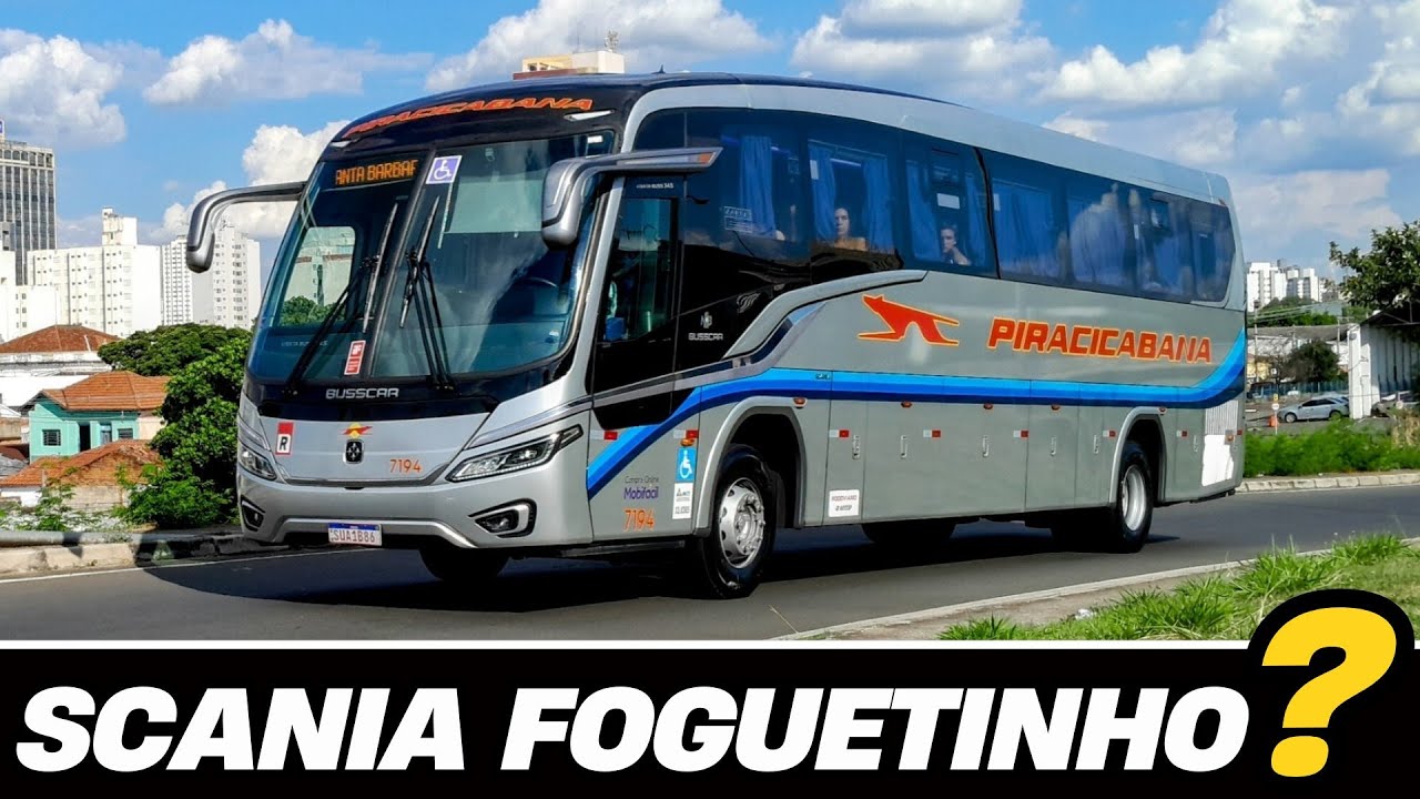ÔNIBUS DA PIRACICABANA NO FRETAMENTO SCANIA K320 | BUSSCAR VISSTA BUSS NB1