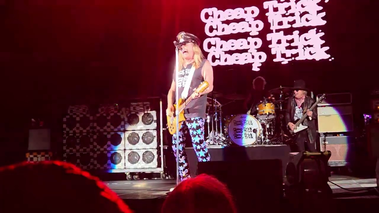 Cheap Trick performing Ain't That A Shame at the Colorado State Fair 2025