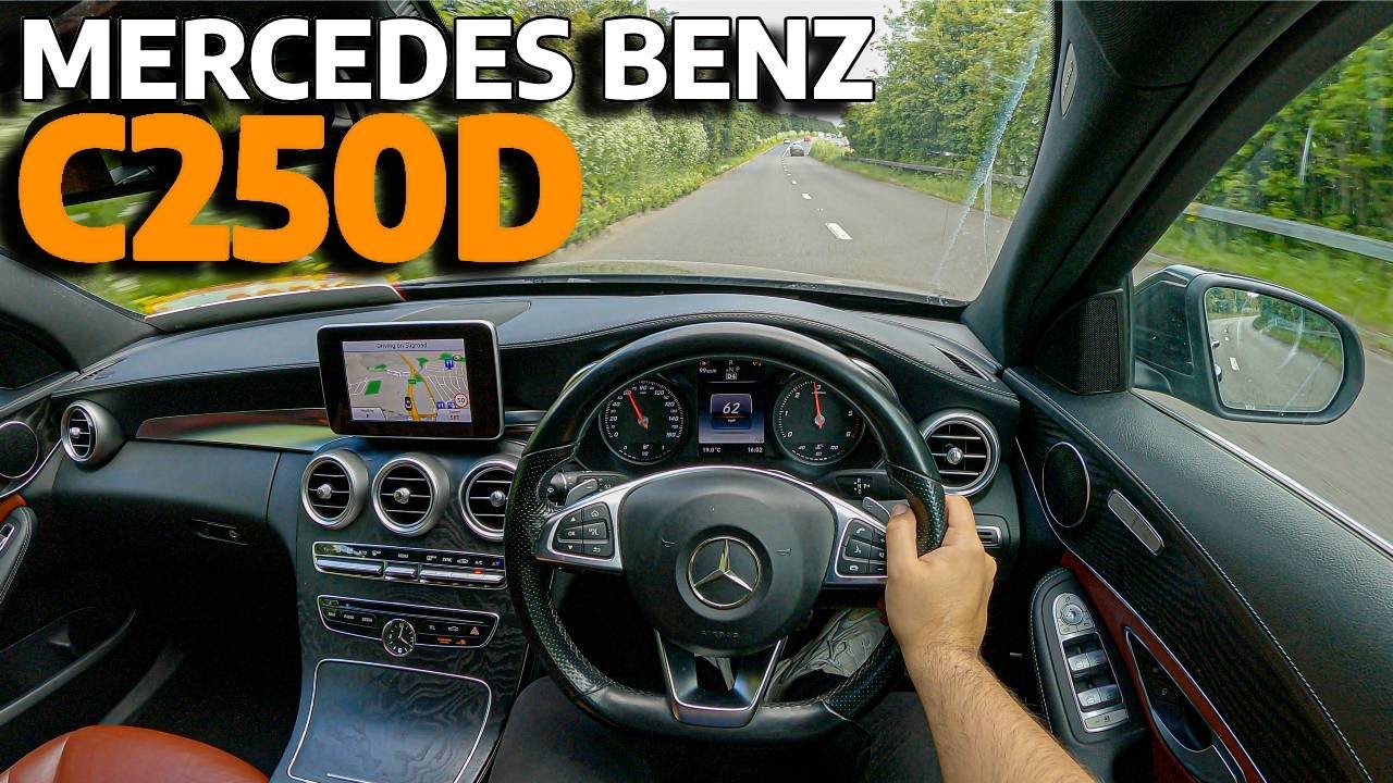 MERCEDES C CLASS ESTATE - POV TEST DRIVE (UK)