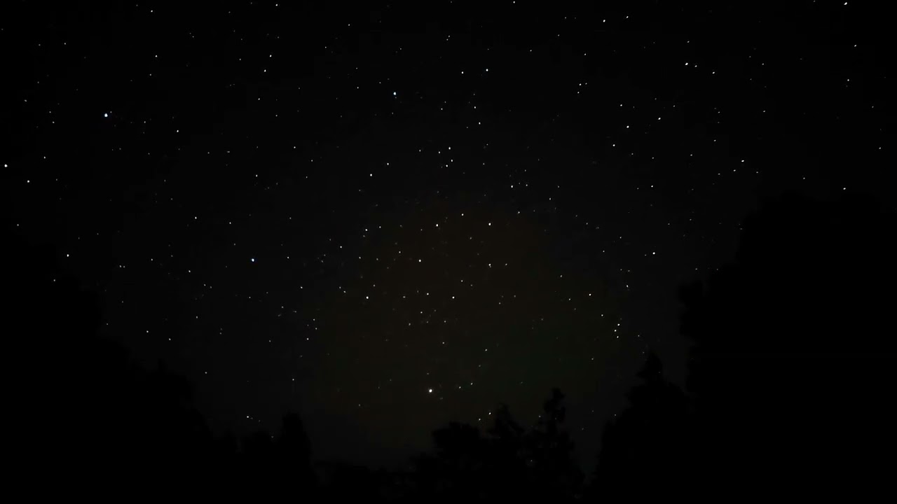 Mount Pinos CA night sky