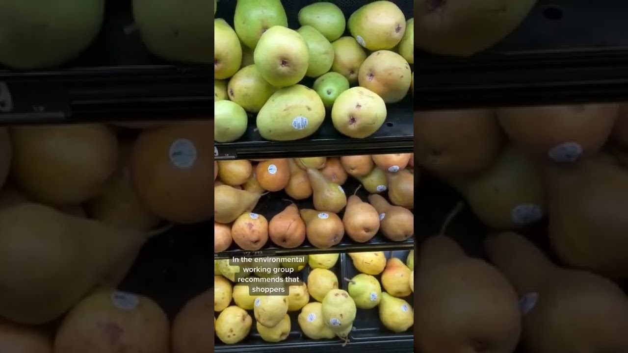 Buy these 12 produce organic!