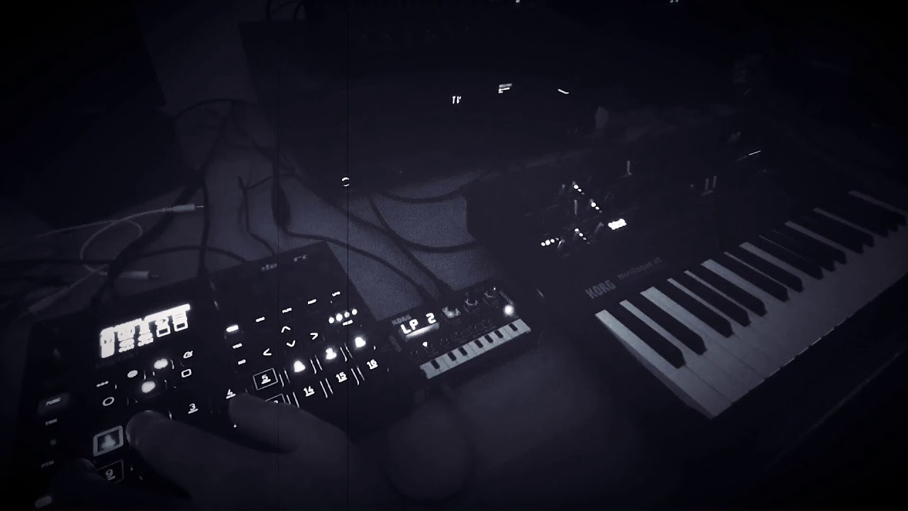 Korg nts1 // live jam with Elektron Digitakt and Korg Minilogue XD 