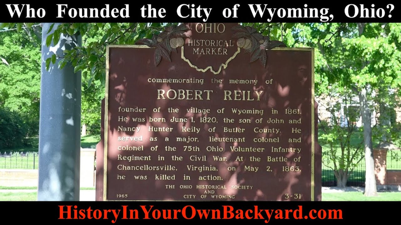 Who  Founded  the  City  of  Wyoming,  Ohio?