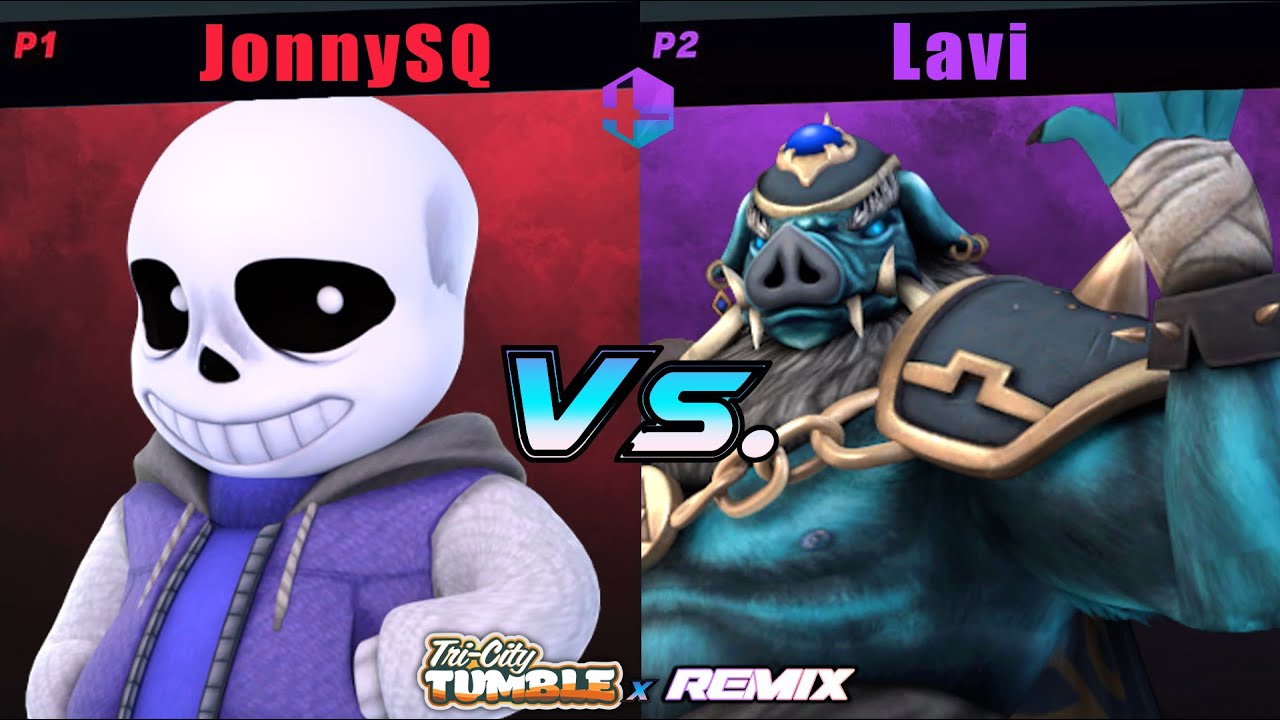 Tri City Tumble 9: JonnySQ (Sans) vs Lavi (Ganondorf) Losers R2 - PMEX Remix