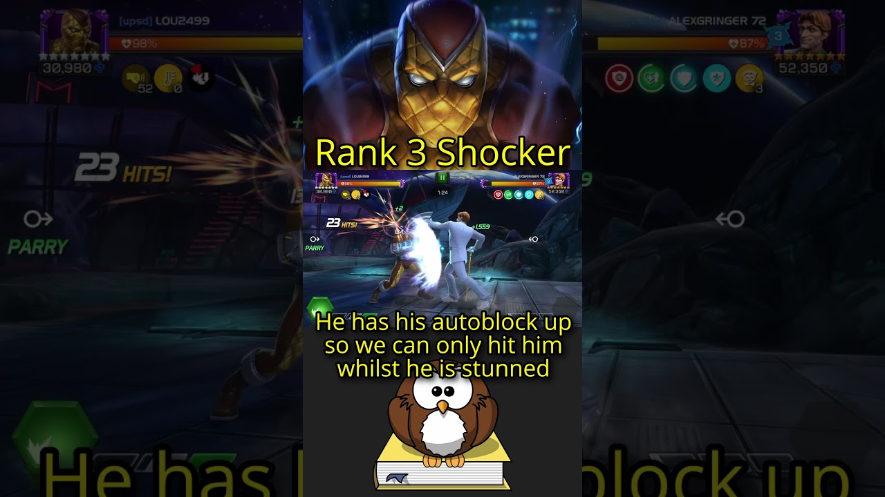 Who needs immunities when you have SHOCKER!! #contestofchampions#marvelcontestofchampions
