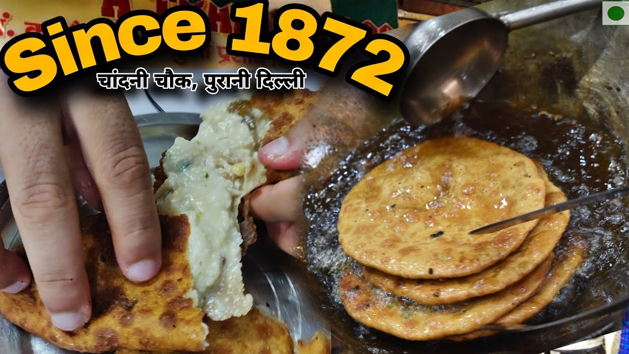 135+ साल पुरानी Paranthe Ki dukaan | Chandni Chowk | Paranthe Wali Gali | Travel Eat Repeat - TER