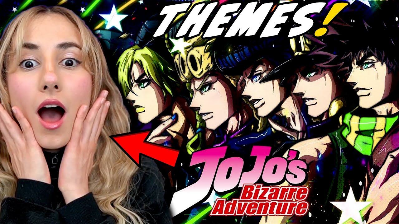 JOJO LOVER Reacts to ALL JOESTAR THEMES from 