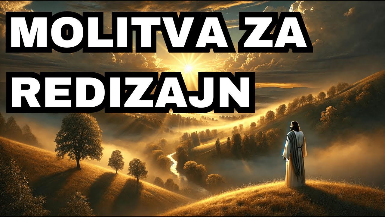 MOLITVA ZA REDIZAJN – BOG TE DRŽI ZA RUKU!