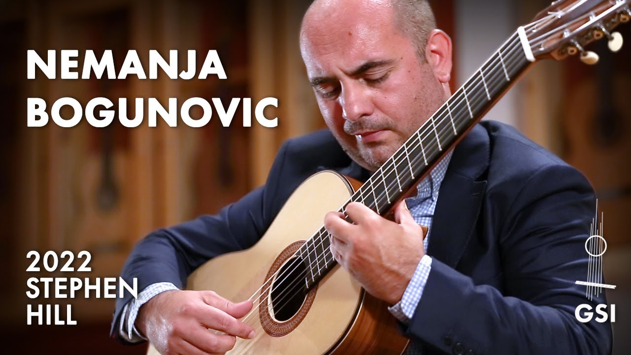 Nemanja Bogunovic performs his composition 