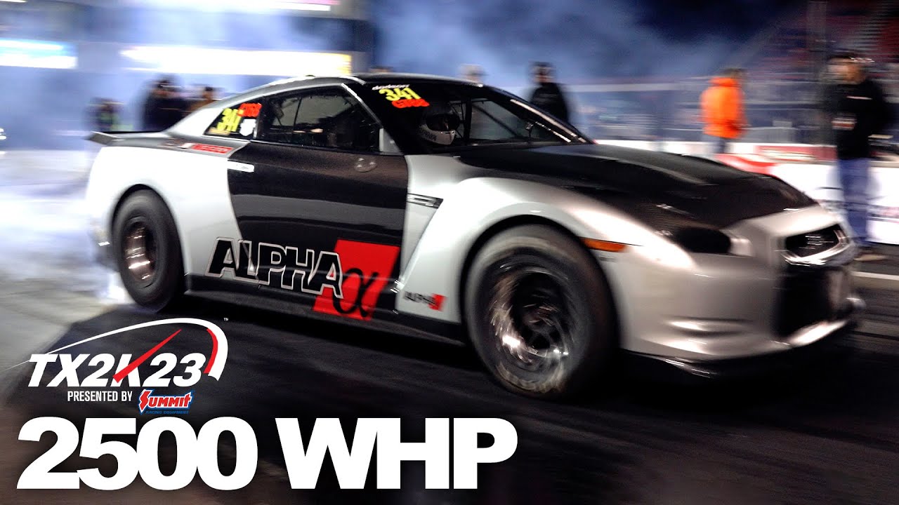 2500WHP 6 Sec. GT-R Finishes 1st at TX2K | AMS Race Teams' FAST Lineup | TX2K23 Part II