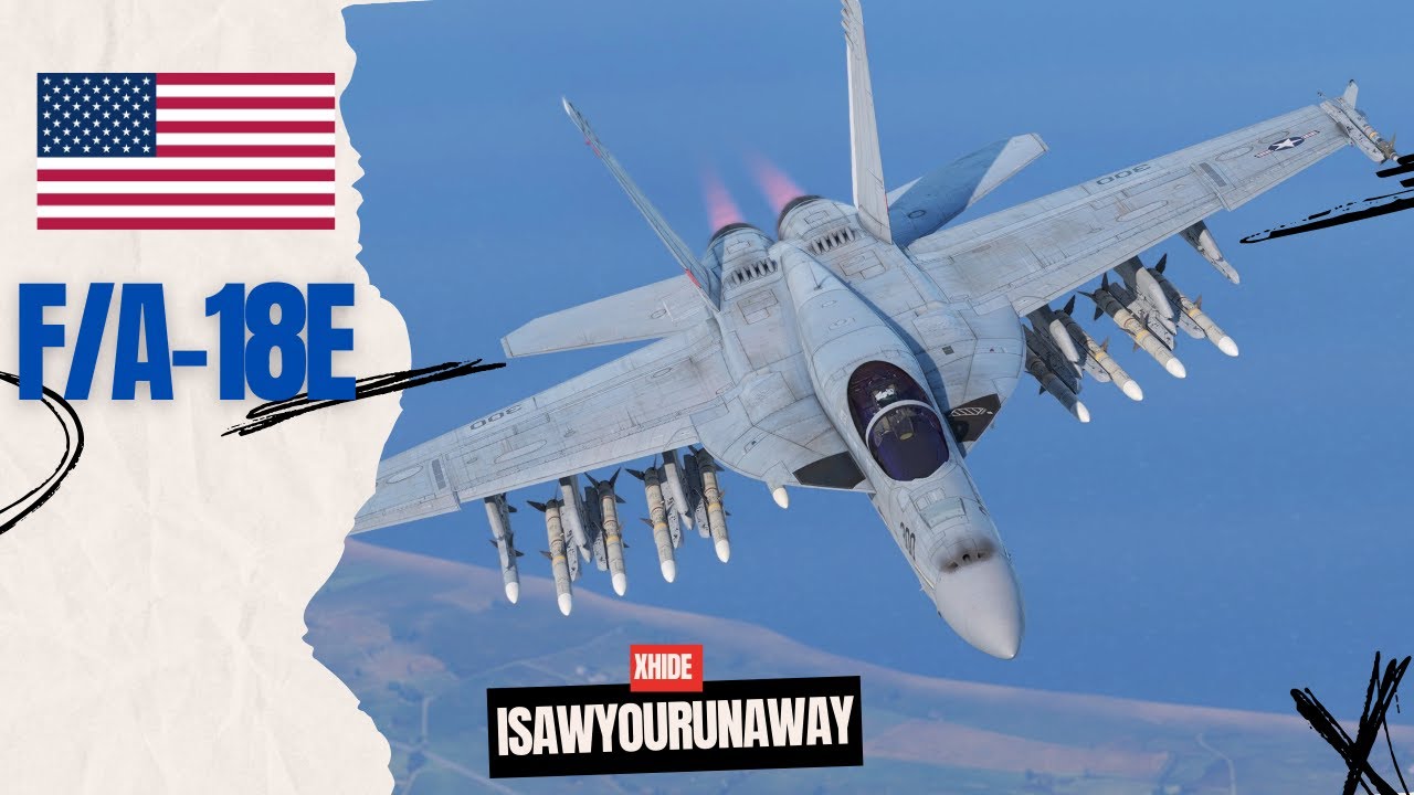 F/A-18E - хорнет НЕ супер #warthunder