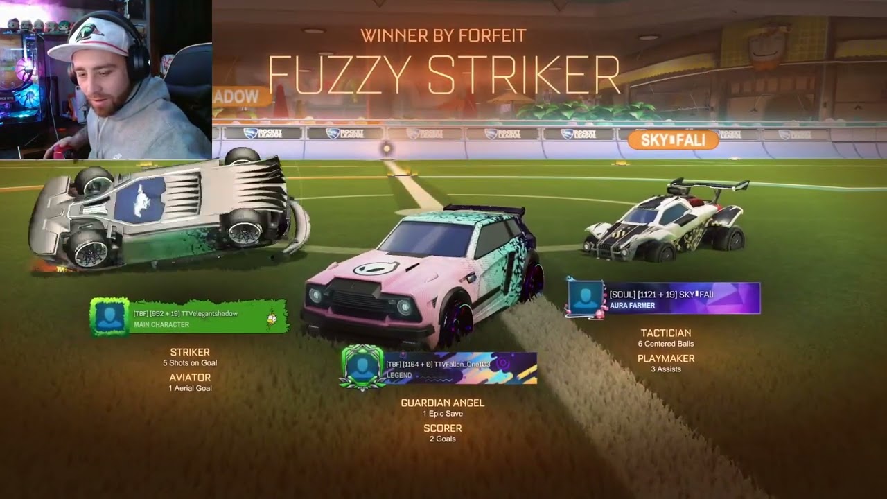 Rocket League kinda night