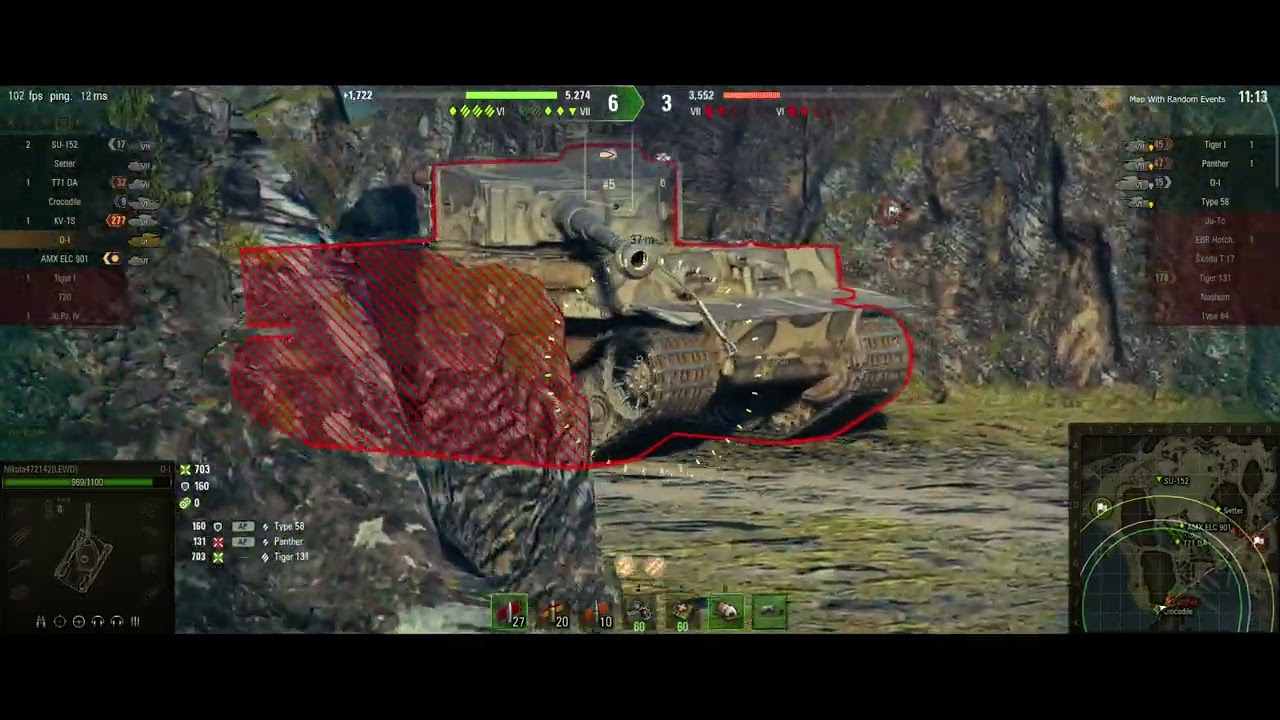 [WoT - Steam] Tier VI - O-I | Random Battle