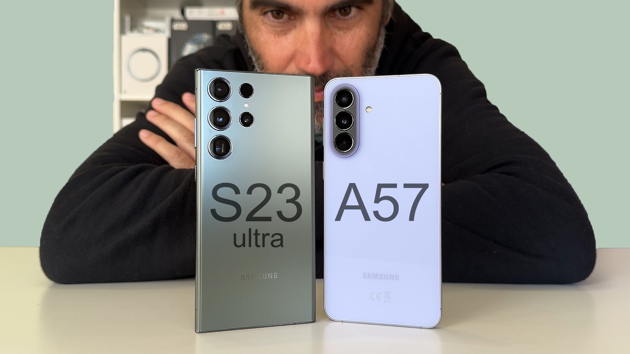 Samsung Galaxy A57 5G vs Galaxy S23 Ultra  | &iquest;Cu&aacute;l es MEJOR comprar?