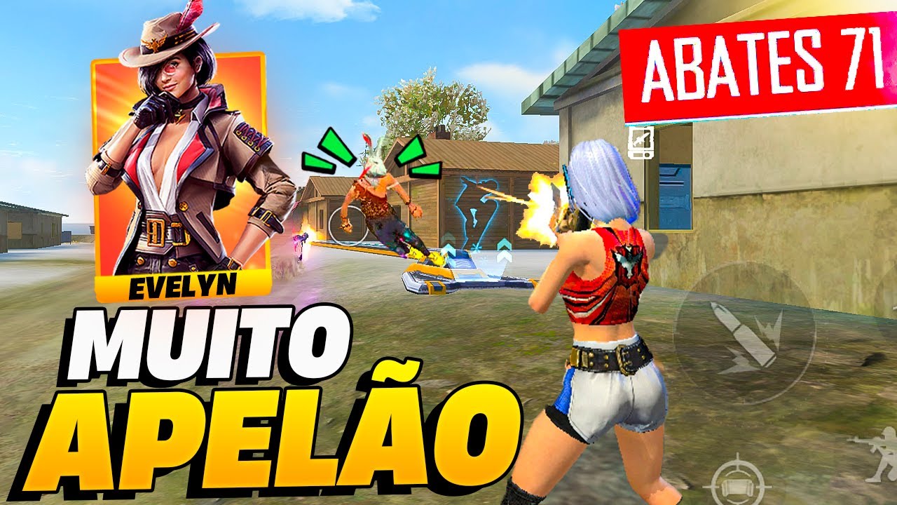 APELAÇÃO TOTAL COM O NOVO COMBO DE HABILIDADES DO FREE FIRE