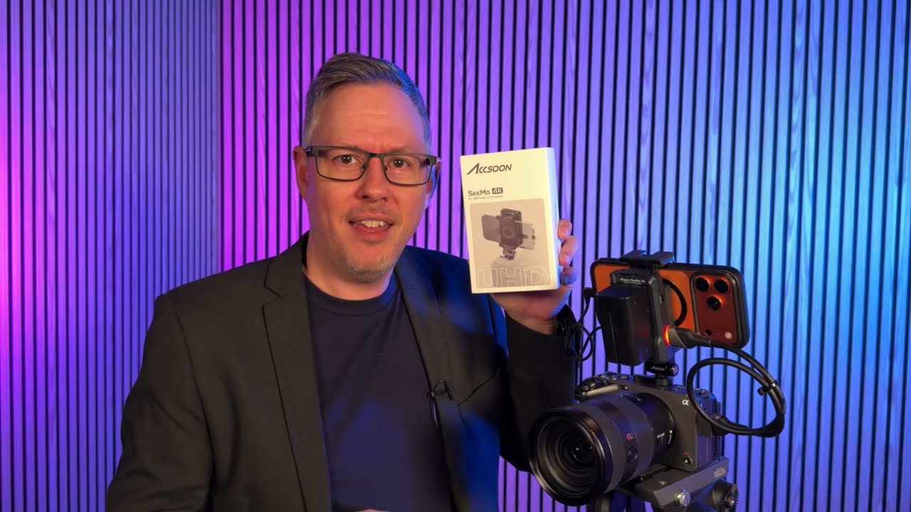 Connect your mirrorless or DSLR to your iPhone with Mavis Camera and Accsoon SeeMo