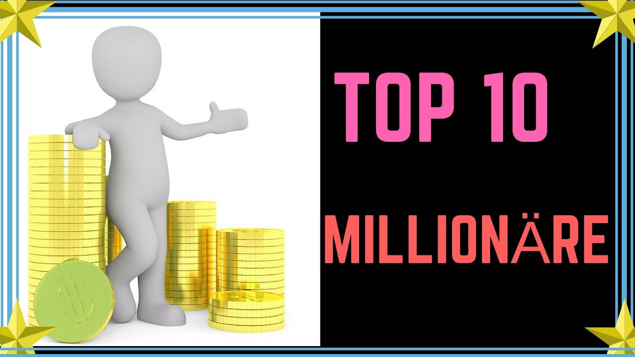 ► TOP 10 Millionäre von - Wer wird Millionär ► NEU 2018