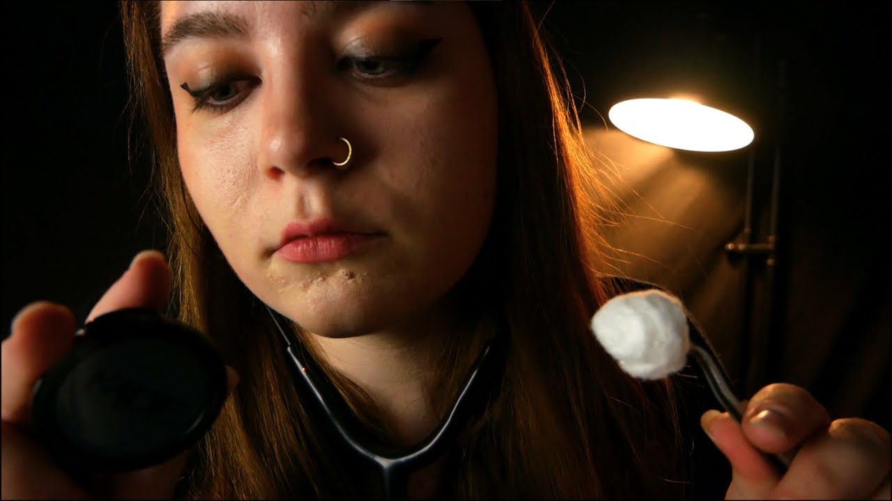 Illegally Experimenting on Your Ears in an Underground Lab (Ear Cleaning Sounds, Palpation)🧪 ASMR RP