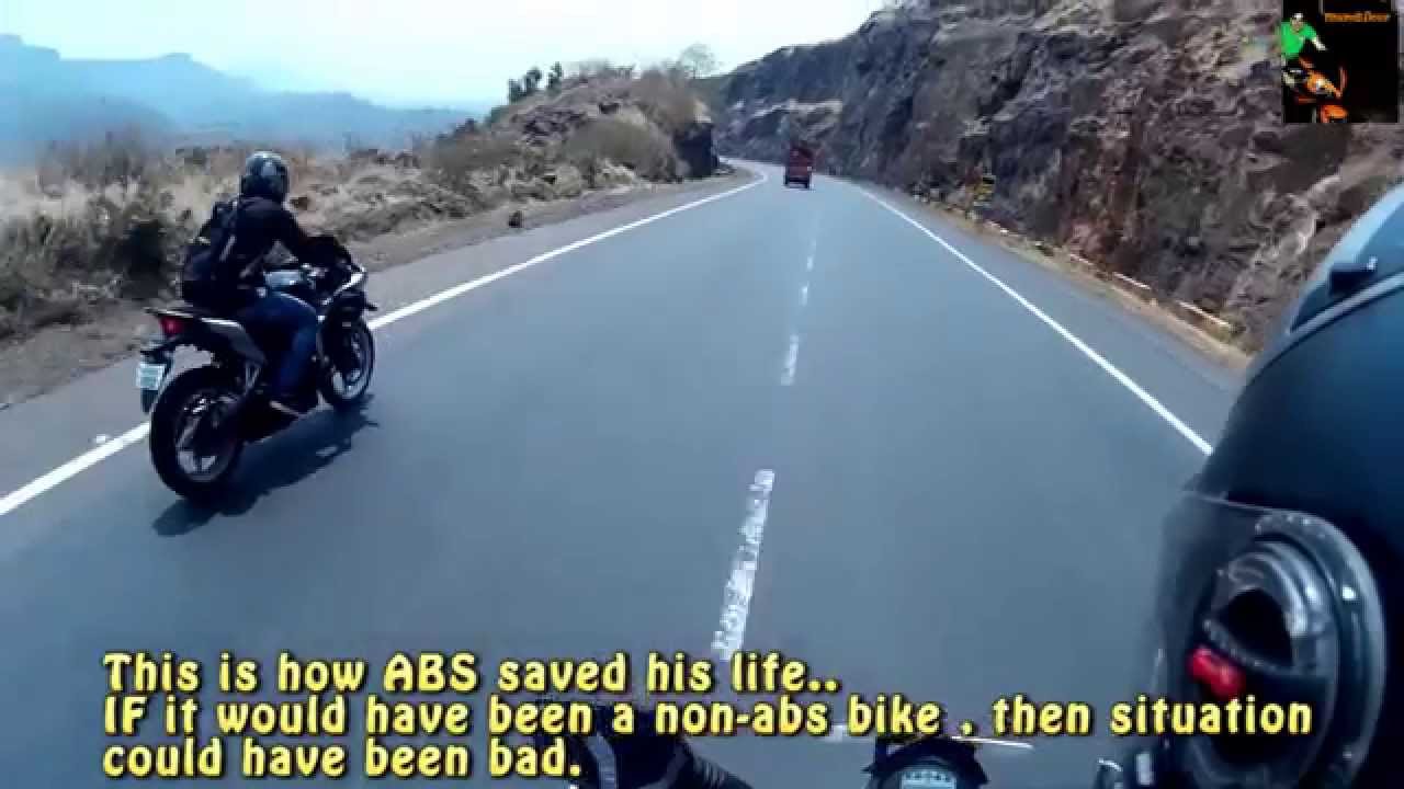 This is how ABS - anti-lock braking system save life.