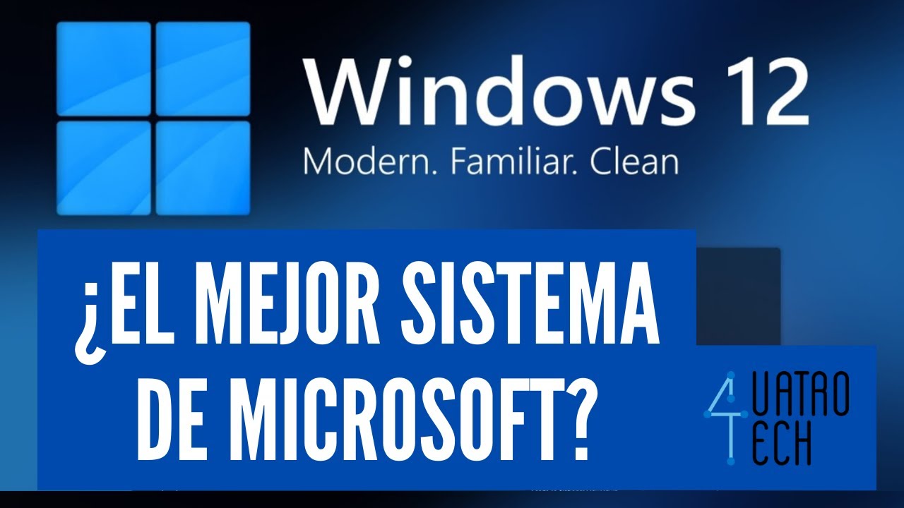 WINDOWS 12: ¿Cómo será la futura actualización de MICROSOFT?