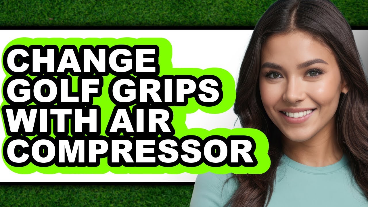 How to Change Golf Grips with Air Compressor - Step by Step