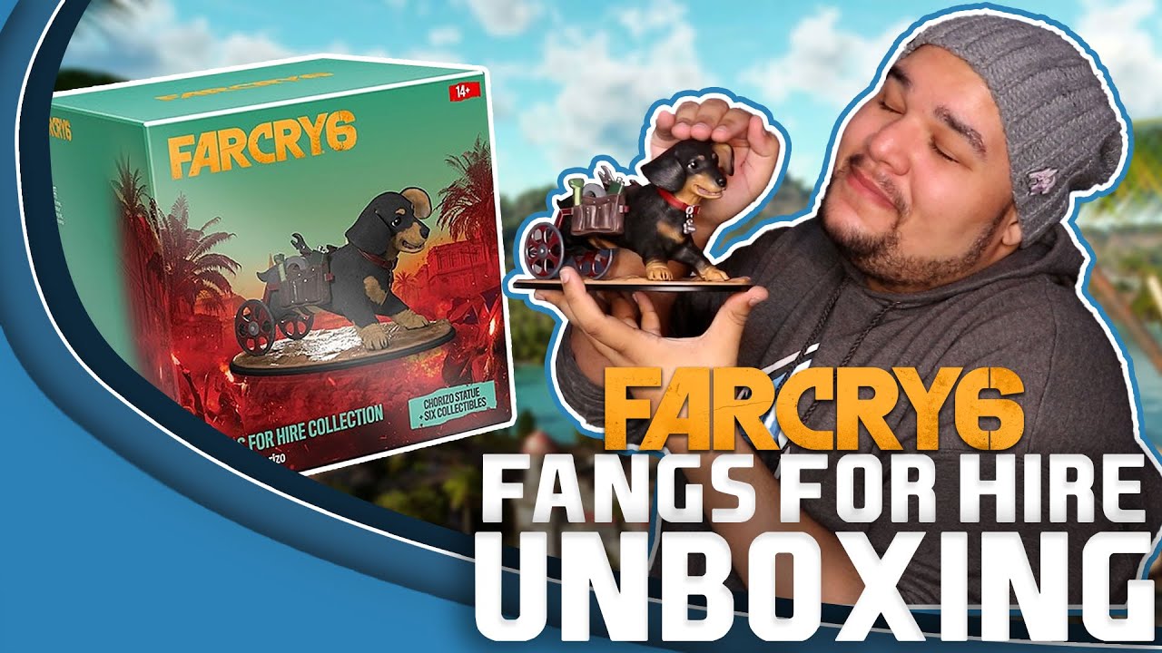 ⚠️CAREFUL!⚠️ HE BITES! | Far Cry 6 Fangs For Hire Collection Unboxing