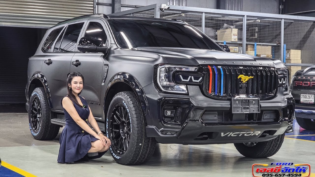 Beautifully and Stylishly Customized Ford Everest Titanium 4x2 Victor Dress Thailand Review