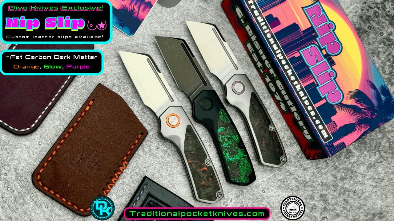Our next Divo Knives Exclusive! Introducing the Nip Slip!