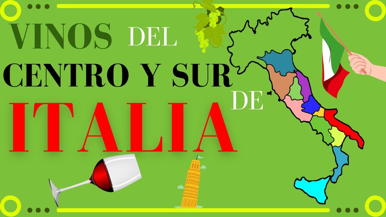 VINOS del centro y sur de ITALIA 🍇[Climas, uvas y regiones]