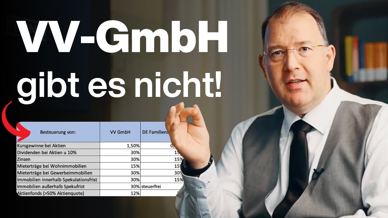 F&uuml;r Immobilieninvestoren: Die VV-GmbH gibt&rsquo;s nicht &ndash; und genau das ist das Problem