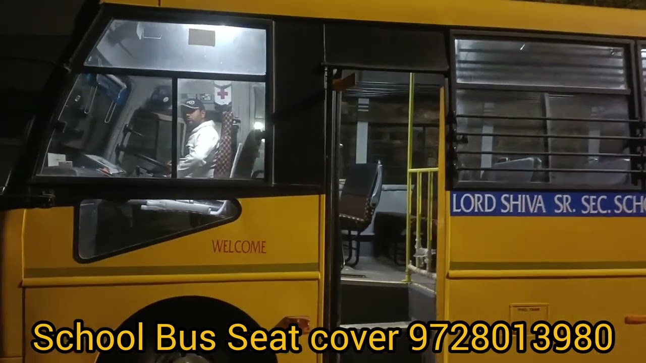 School Bus Seat cover half Cover Hisar Haryana mehra seat Hisar 