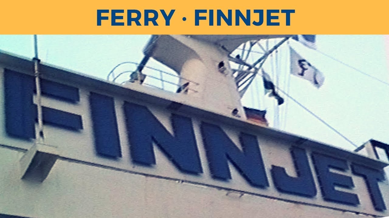 Classic Ferry Video 1998 - Passage ferry FINNJET, Travemünde-Rostock-Muuga-Helsinki (Silja Line)