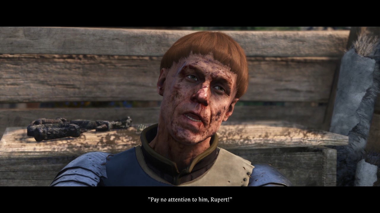 One of the hilarious cutscenes in [Kingdom Come Deliverance 2]!