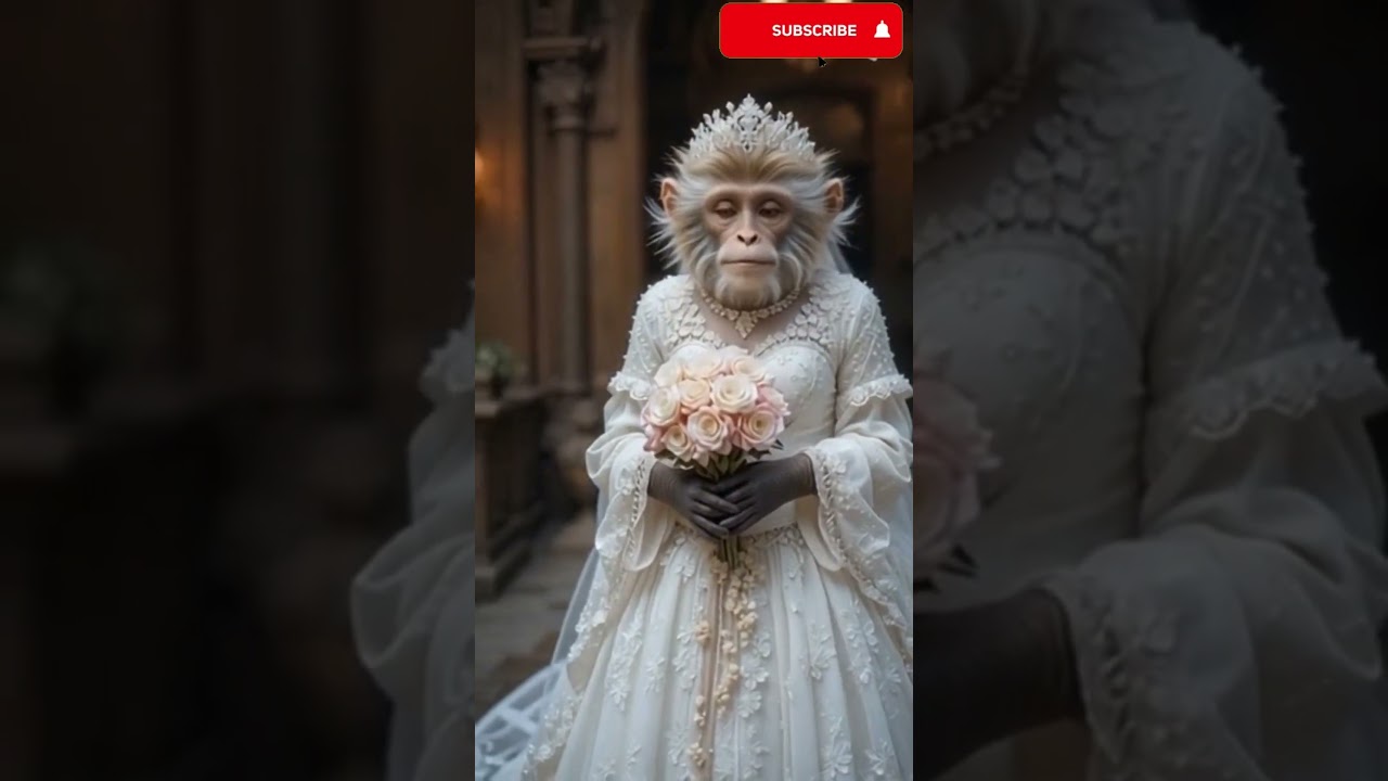 😂 Funny Monkey Dance at Wedding  Hilarious Dance Moves 2025  #dance #funny #monkeyvideo #monkey
