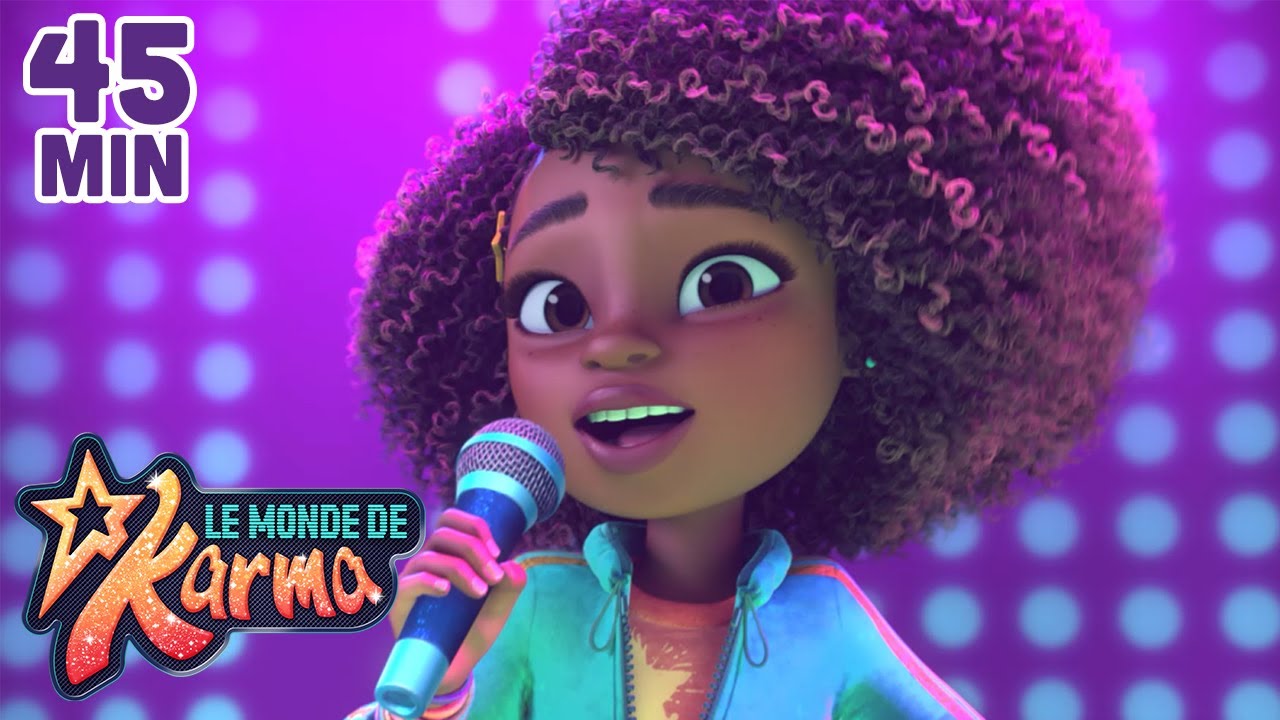Chaque chanson 🎤🎶 compilation de 45 minutes | Le Monde de Karma | Netflix