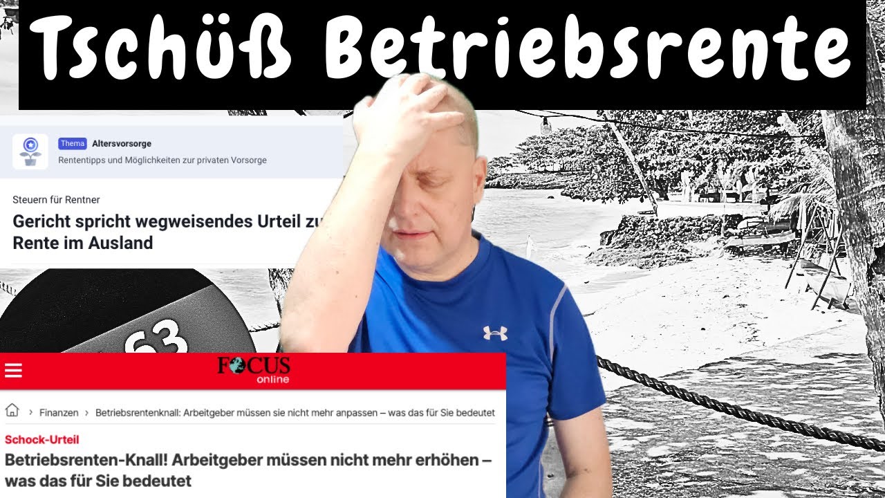 Steuern und Nullrunden! Neue Urteile enteignen Rentner UND Auswanderer