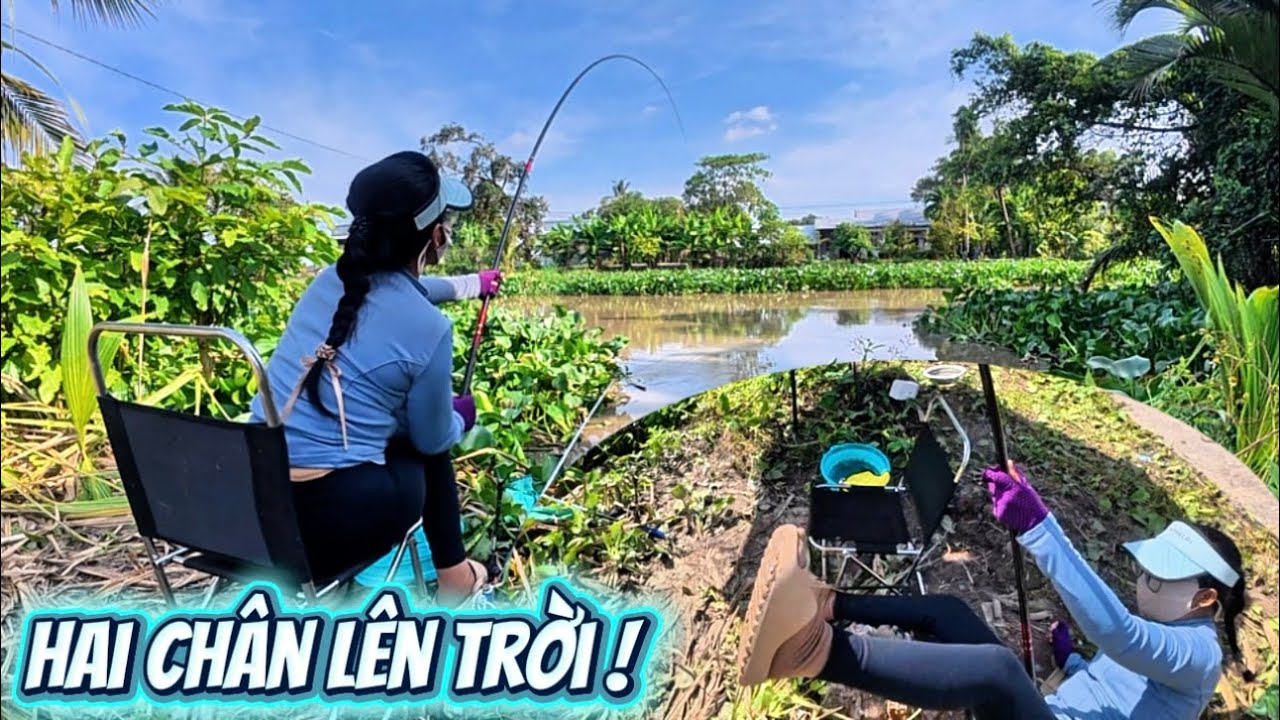 The unpredictable fishing trip paid off with a huge school of fish that Oanh had never encountere...