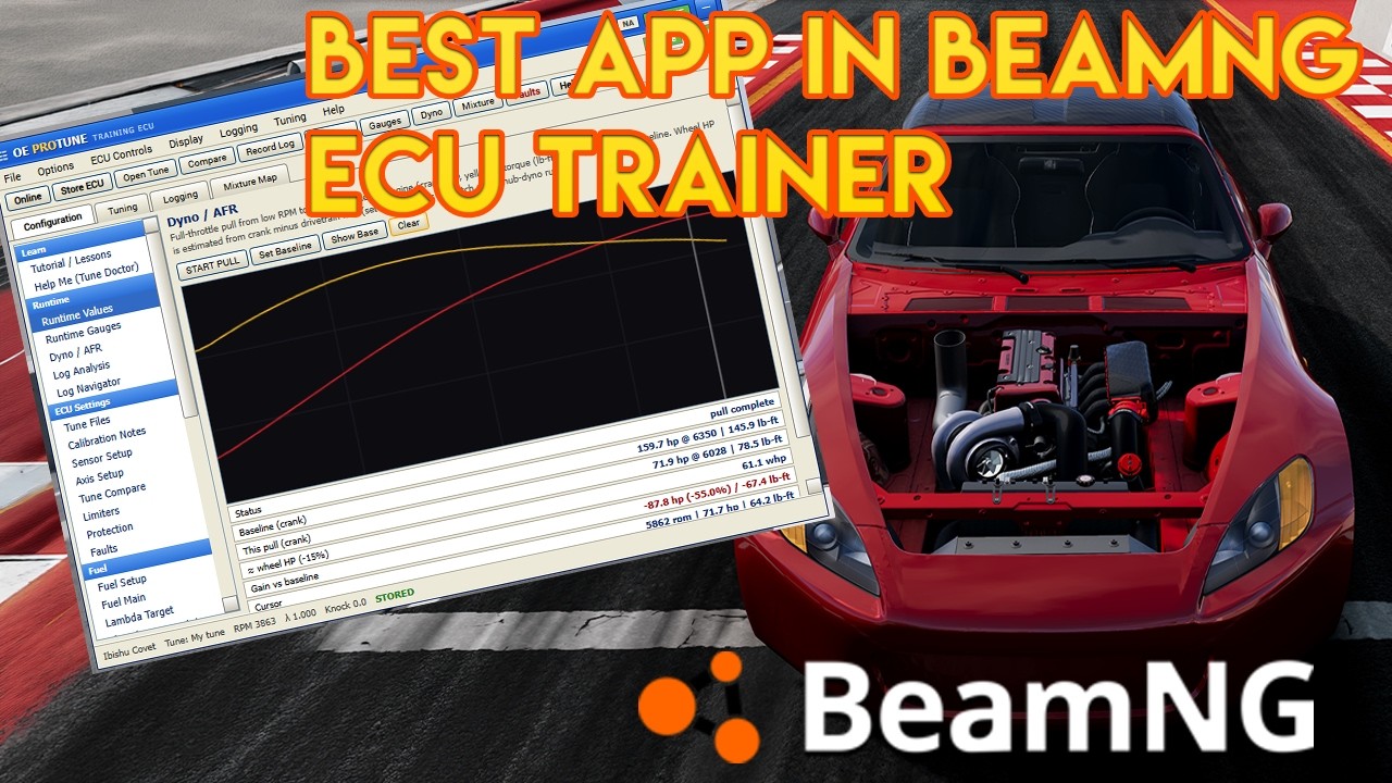 Best app in BeamNG? Lear how to Tune like Real Life