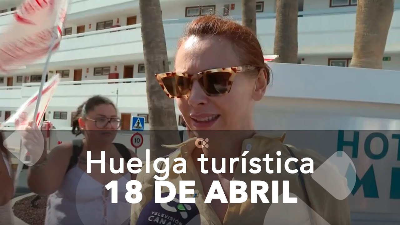 Segunda jornada de huelga turística en Santa Cruz de Tenerife