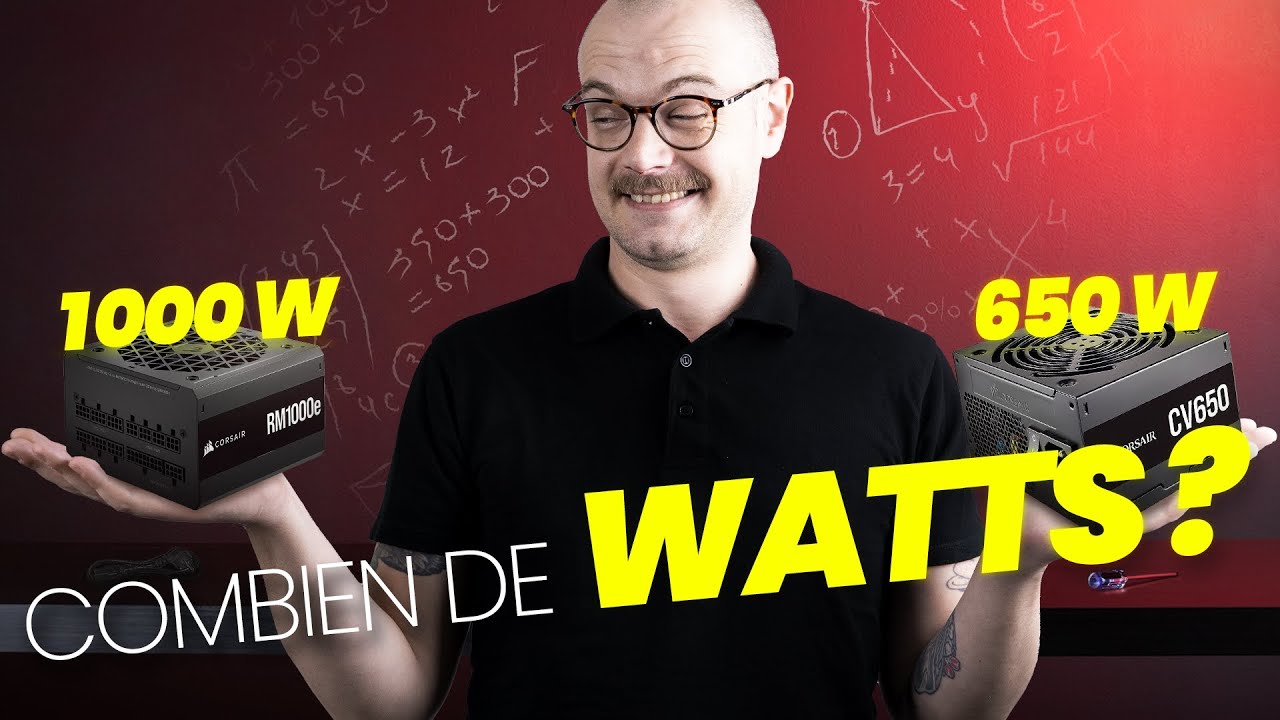 Comment CALCULER la puissance de son ALIMENTATION pour son PC GAMER ? C'est tr&egrave;s simple !!!  (2024)