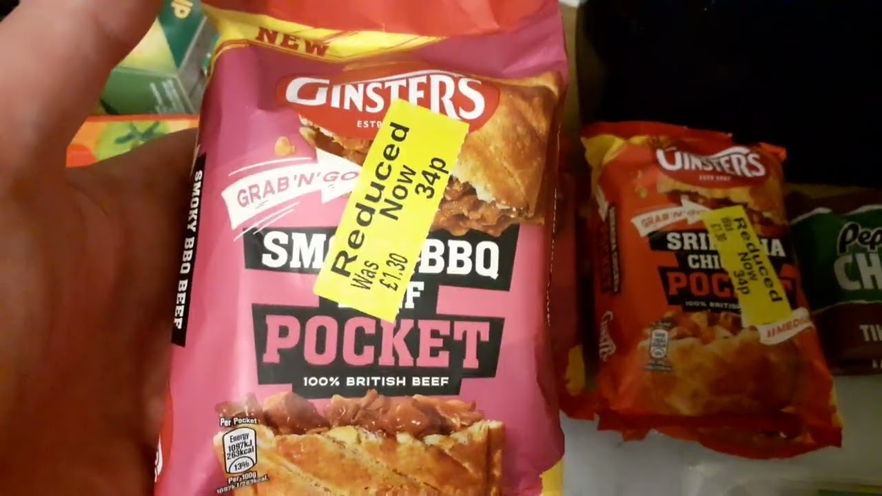 Yellow Sticker Madness - Sainsbury's haul 28/4/25