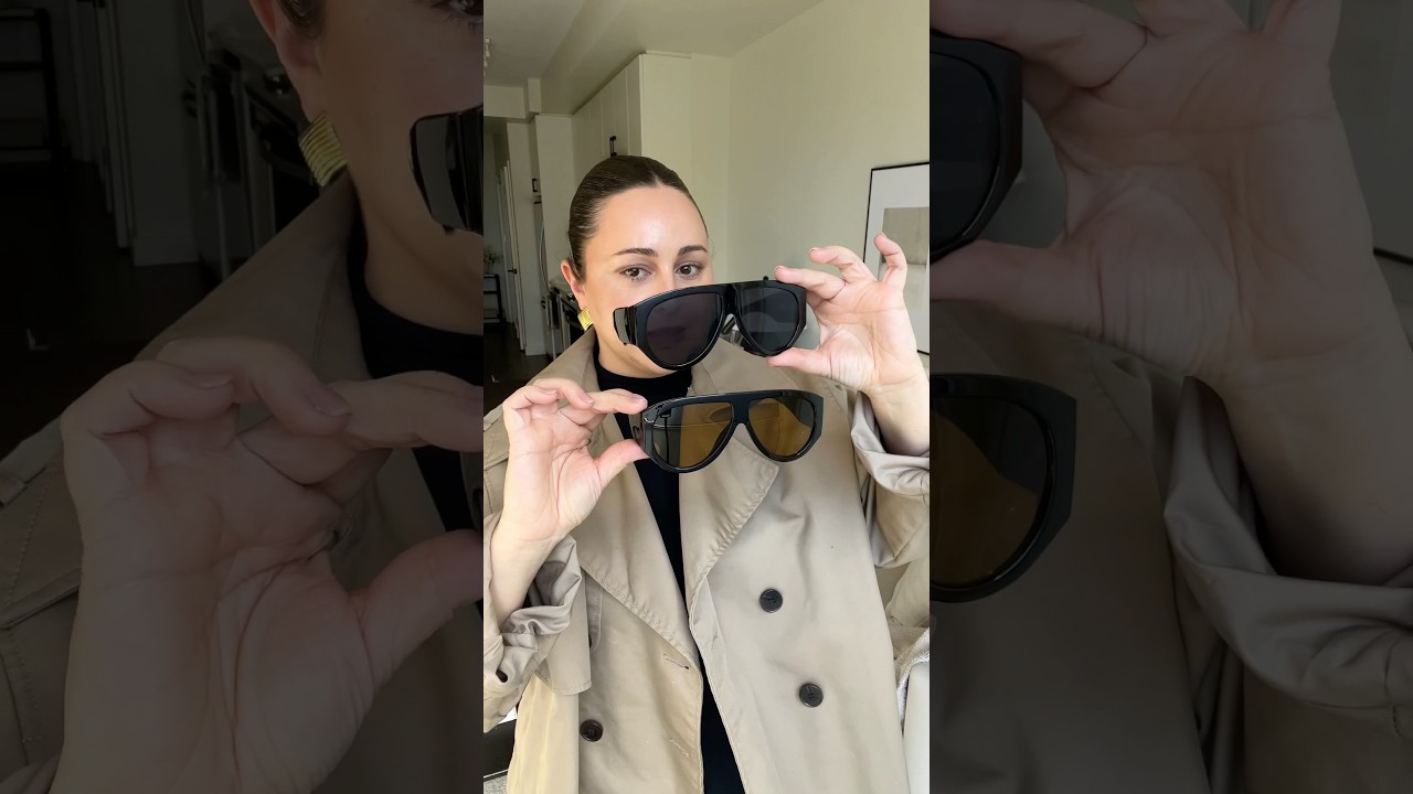Примерка солнцезащитных очков с Amazon 😍 #amazonfashion #sunglasses #tryon