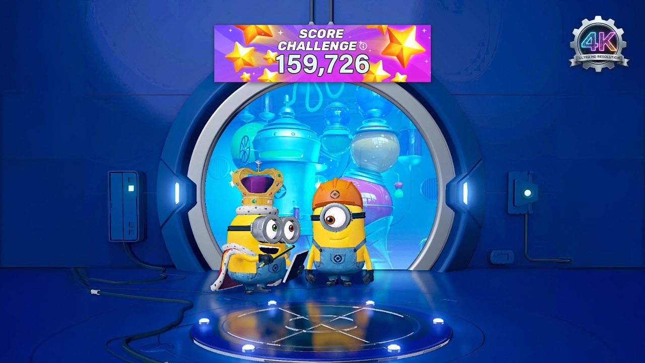 Minion Rush 2026 NEW Update: 159,726 Score Challenge! 🏆🍌 (High Score Gameplay)🎮 (4K 60FPS) EP05💎