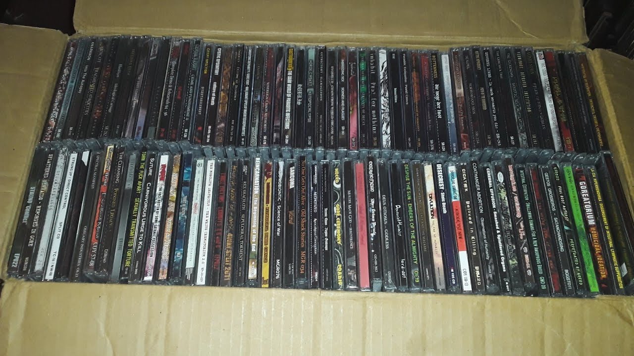 100 CD Mystery Box from Sevared Records!!!