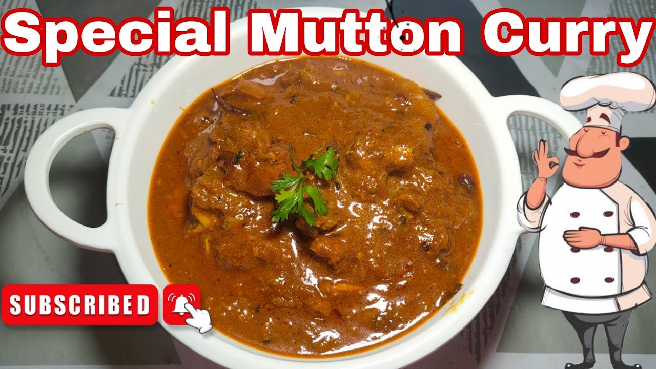 Special mutton Curry easy and tasty recipe. 