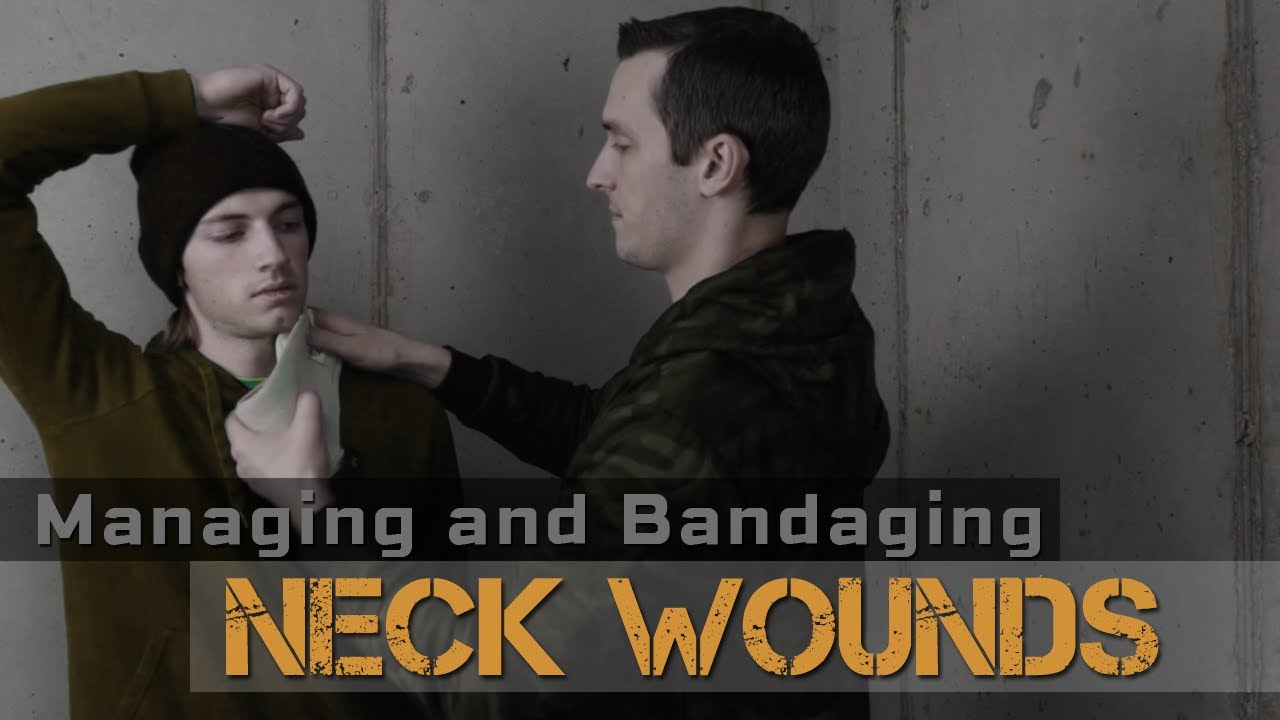 Bandaging Neck Wounds - Simple trick to manage neck bleeding