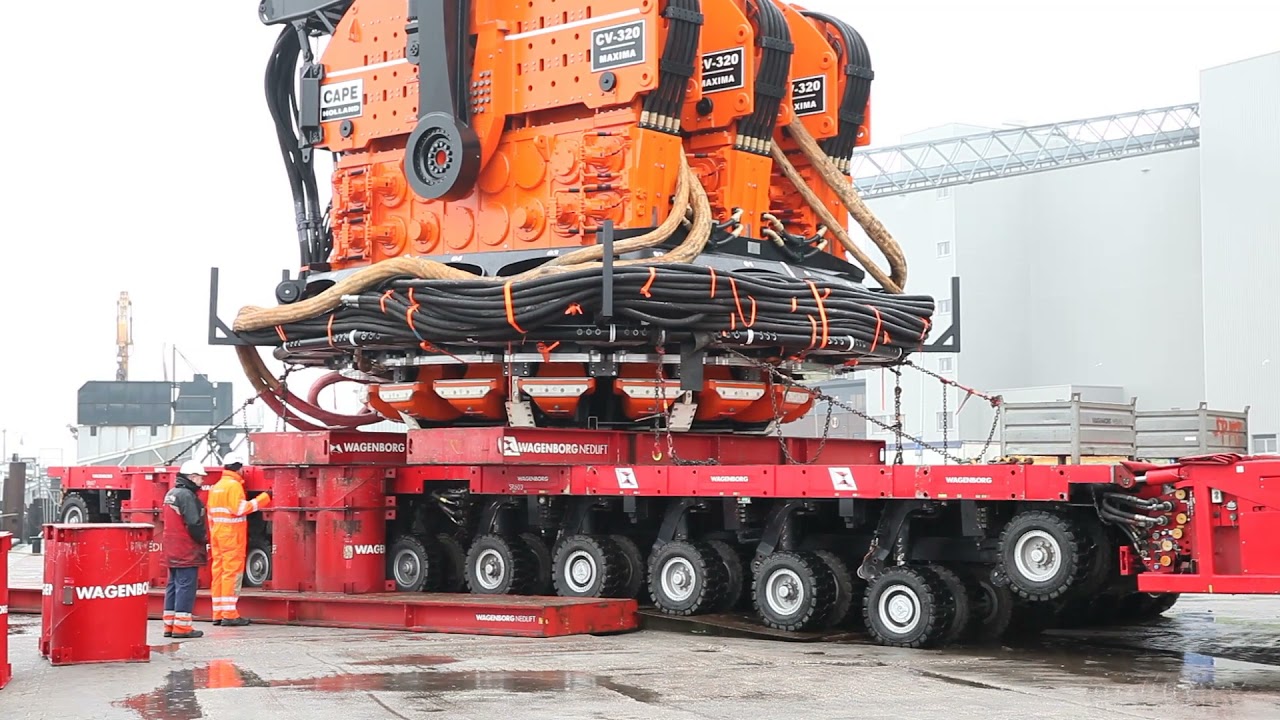 2021-12-23 TRILBLOK 450 TON, DOOR WAGENBORG NEDLIFT BIJ BREMAN MACHINERY