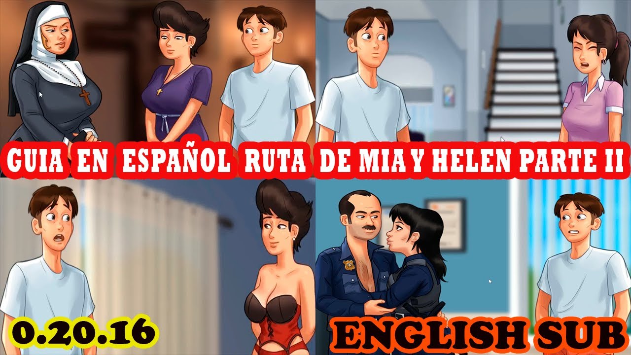 Summertime Saga Tutorial en Español de la Ruta de Mia Segunda Parte