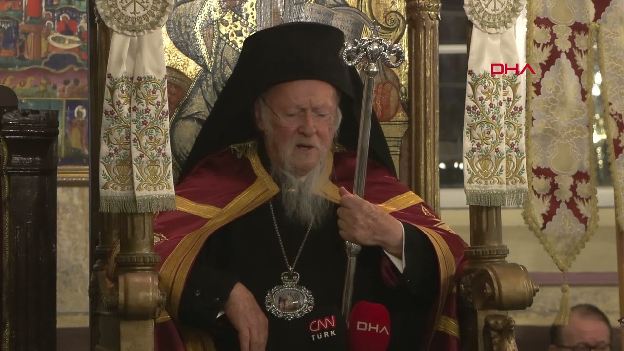 Fener Rum Patriği Bartholomeos İsrail ile Filistin arasında ki çatışmalarla ilgili konuştu