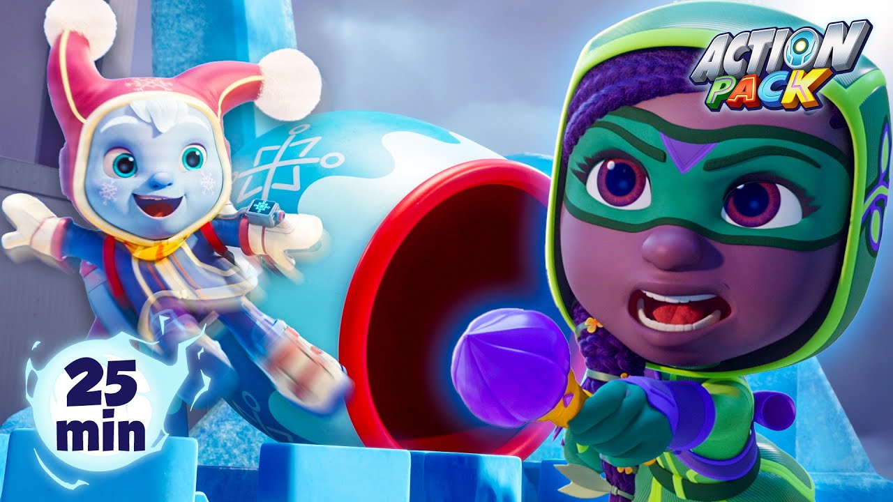 Catching Cold🌨️ | Action Pack | Kids Cartoons & Nursery Rhymes | Moonbug Kids